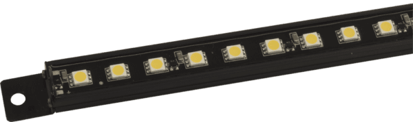 DL LEDlist 250mm, Svart, IP68 3,75W, 12V